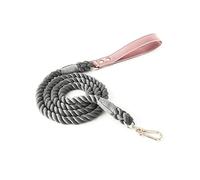 Correa de perro tejida de 120 cm/150 cm, degradados, color flexible, cuerda de tracción para conejos para caminar, productos de entrenamiento, correas largas de entrenamiento