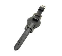 Correa de piel auténtica bordada Bund compatible con relojes Khaki field CH2592 CH2564 CH2565 CH2891CH3051 negro marrón 18 mm 20 mm 22 mm vintage clásico Winchester, 18mm, Nailon, No es una piedra