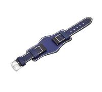 Correa de piel auténtica hecha a mano, pulsera de reloj para hombre, 20 mm, 22 mm, 24 mm, liberación rápida, 5 colores, 20mm, Acetato, No es una piedra preciosa