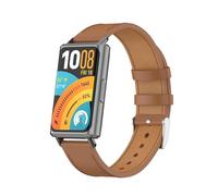 Correa de piel suave compatible con Huawei Band 11, pulsera de piel deportiva de repuesto para Huawei Band 11 Pro, para hombre y mujer, Eine Grösse, Cuero Gema, Sin piedras preciosas