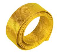 Correa de polipropileno, Correa de nailon 25 mm/38 mm ancho, 5/10 yardas, multicolor, for manualidades, mochilas y reparación correas mascotas(Yellow,38mm/5 yard)