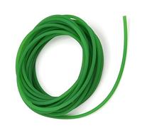 Correa de Poliuretano, Correa de Transmisión, Correas Redondas de Uretano de Alto Rendimiento Correa Redonda de Poliuretano Rugosa Verde para Transmisión de Accionamiento (5mm*10m)