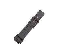 Correa de reloj 18 mm compatible con Casio G-Shock AQ-S800/AQ-S810W SGW-300H SGW-400H HDC-700 MRW-200H AE-1000W AE-1200 silicona(Black buckle)