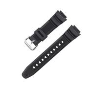 Correa De Reloj 18 Mm Compatible For CASIO AE1200/1300/1000 W-219, Repuesto Silicona For, Pulsera For Hombre, Accesorio(Black S)