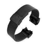 Correa de reloj acero inoxidable compatible con G-SHOCK Casio Men Big Mud King Modified GWG-1000-1A/A3/1A1 GB/GG Pulsera correa repuesto(Milan mesh B)