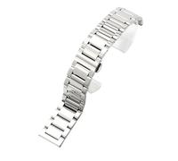 Correa De Reloj Acero Inoxidable Macizo Compatible Con Hamilton Khaki Jazz Field Seiko Cierre Mariposa, Metal For Hombre 18, 20 Y 22 Mm(GD-01(LG)-Steel,22mm)