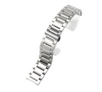 Correa De Reloj Acero Inoxidable Macizo Compatible Con Hamilton Khaki Jazz Field Seiko Cierre Mariposa, Metal For Hombre 18, 20 Y 22 Mm(GD-01(MS)-Steel,20mm)