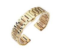 Correa de Reloj, Banda de Acero Inoxidable Made de Metal Made 14 mm 15 mm 16 mm 17 mm 19 mm 20 mm 21 mm 22 mm 23 mm de 24 mm Ancho para Pulsera de Regalo