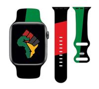 Correa de reloj compatible con Apple Watch de 38 mm, 40 mm, 41 mm, 42 mm, 44 mm, 45 mm, correa de silicona de repuesto para iWatch Series 7, 6, 5, 4, 3, 2, 1, SE, mujeres y hombres, regalos unisex