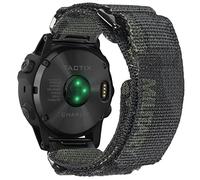 Correa de reloj compatible con Garmin Watch, Camuflaje, correa deportiva de nailon superresistente con diseño de bucle tejido, para fēnix/Forerunner/Approach/MARQ/Quatix/D2 Series Correa de repuesto