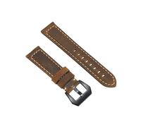 Correa de reloj con correa de cuero PU for Amazfit, for Huawei, for Samsung Galaxy Watch Gear S3 Active2 46 mm 42 mm 20 mm 22 mm Correas de repuesto (Color : Matte Brown, Size : 20mm)