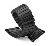 correa de reloj Correa De Reloj Retráctil Metal Banda Elástica Acero Inoxidable 14 Mm 16 18 20 22 Accesorios For Relojes Inteligentes Unisex Pulsera Repuesto(Black,22MM_S SIZE-132MM)