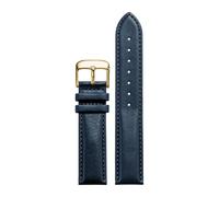 Correa de reloj cuero ancho uniforme Compatible con Longines Compatible Tissot Compatible correa Fossil FIYTA(SMOKEY MAUVE,20x20mm)