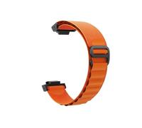 Correa de reloj de 16mm apta for Casio G-SHOCK GA-110 800 2100 GD100 120 G8900 5600 GW-M5610 6900 GLS-8900 correa de reloj Alpine Loop banda de nailon(Orange)