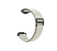 Correa de reloj de 16mm apta for Casio G-SHOCK GA-110 800 2100 GD100 120 G8900 5600 GW-M5610 6900 GLS-8900 correa de reloj Alpine Loop banda de nailon(Star White)