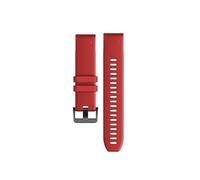 Correa de reloj de 22 mm compatible con Garmin MARQ Gen 2/Epix Correa de silicona compatible con Garmin Approach S70 47 mm/Forerunner 965 955 Pulsera(Style 2 Red)