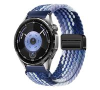 Correa de reloj de 22 mm de nailon trenzado compatible con Huawei GT6 GT5 GT4 46 mm GT 6 Pro GT3 Pro GT 2e magnética elástica Venu 4 45 mm pulsera Venu 3 2, Forerunner 255 265, One Size, Nailon, Sin