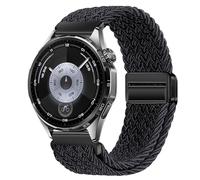 Correa de reloj de 22 mm de nailon trenzado compatible con Huawei GT6 GT5 GT4 46 mm GT 6 Pro GT3 Pro GT 2e magnética elástica Venu 4 45 mm pulsera Venu 3 2, Forerunner 255 265, One Size, Nailon, Sin