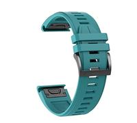 Correa de reloj de 26 22 20 mm para Fenix 7X, Fenix 7, Fenix 7s Smart Watch Correa de silicona de liberación rápida para muñeca Easyfit (Color: azul oscuro, tamaño: 20 mm Fenix 7s), 26mm Fenix 7x