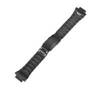 Correa de reloj de acero inoxidable apta for casio gshock GW-M5610 DW5600 GW-5000 G-5600 GA2100 GM5600 GM2100 correa de reloj correa de acero sólido(Black,GA2100-GA2110)