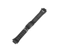 Correa de reloj de acero inoxidable apta for casio GW-B5600 DW5600/M5610/GMW-B5000/GA2100/GM-2100 GM5600 pulsera de correa de metal y acero(Black,For GA2100 GA2110)