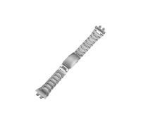Correa de reloj de acero inoxidable apta for casio GW-B5600 DW5600/M5610/GMW-B5000/GA2100/GM-2100 GM5600 pulsera de correa de metal y acero (Color : Silver for GMW-B500, Size : For GA2100 GA2110)