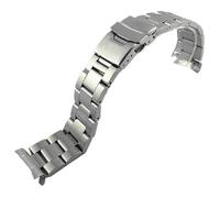 Correa de reloj de acero inoxidable de 20/22 mm apta for Casio MDV-106/MDV-107