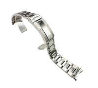Correa de reloj de acero inoxidable sólido apta for la serie Seiko 5 Sxns80/Snxs79/79k/77k/73(One-bright light)