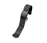 Correa de reloj de acero inoxidable sólido Retrofit, pulsera de 16mm apta for Casio Series GBX100 GA100 GA110 DW5600 DW5000 M5610, correa de reloj for hombre (Color : 76-black, Size : 16mm)