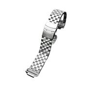 Correa de reloj de acero inoxidable sólido Retrofit, pulsera de 16mm apta for Casio Series GBX100 GA100 GA110 DW5600 DW5000 M5610, correa de reloj for hombre(76-silver)