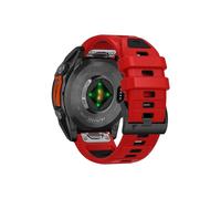 Correa de reloj de ajuste rápido de 22mm y 26mm apta for Garmin Fenix E 8 47mm 51mm 7 7X 6 6X/Epix Pro/Enduro 3 pulsera de correa de silicona de dos tonos
