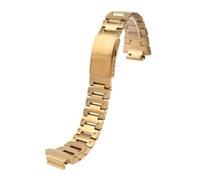 Correa de reloj de aleación de titanio Compatible con Casio GM-2100 GBM-2100 pulsera de repuesto de correa de metal de roble octágono de 16mm