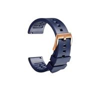 Correa de reloj de caucho Natural, accesorios de liberación rápida, correas de reloj, pulsera apta for Rolex/Omega/TIMEX/Hamilton/Fossil