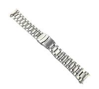 Correa de reloj de cierre rápido, correa de reloj correa de reloj de acero inoxidable 18mm 20mm 22mm 24mm correa de pulsera correa de reloj de extremo curvado hebilla de doble bloqueo pulsera de corre