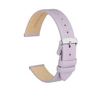 Correa de reloj de cuero de 8mm, 10mm, 12mm, 14mm, 16mm, 18mm, 20mm para mujer, correa de repuesto con hebilla de acero inoxidable, 14mm