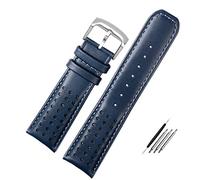 Correa de reloj de cuero genuina para Citizen Blue Angel Generation AT8020-54L/JY8078 Air Eagle Cowhide de segunda generación 22 23 mm