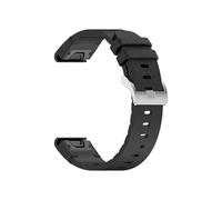 Correa de reloj de cuero Quickfit de 20, 22 y 26 mm compatible con for Garmin Fenix 8, 47 mm, 51 mm, 43 mm, 7X, 7S, 6X, 6, 6S, 5X Plus, 3HR, Epix, correa de silicona
