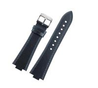 Correa de reloj de cuero Retro Compatible con Casio MTP-B195 MTPB195, correa de reloj de negocios for hombre, pulsera suave Vintage