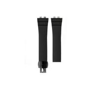 Correa de reloj de goma con hebilla plegable for hombre, Compatible con Casio GM-B2100/GMW-B5000.(Balck-buckle,For GM-B2100)