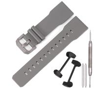 Correa de reloj de goma de resina de liberación rápida de 24 mm, compatible con Casio GA-2300-1AER GA-2300-7AER GA-2300-4AER, correa de repuesto deportiva duradera e impermeable con conector, One Size