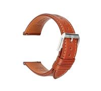 Correa de reloj de liberación rápida compatible con for Huawei compatible con for Samsung Galaxy Active2/3 compatible con correa de cuero genuino for Amazfit pulsera de reloj inteligente ( Color : Lig