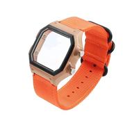 Correa de reloj de lona de nailon Compatible con Casio WS-1600H AE-1200 AE-1300