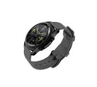 Correa de reloj de lona tejida de liberación rápida para Huawei GT4 DarkGrey 20 mm