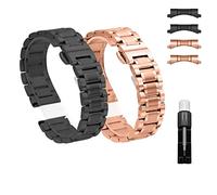 Correa de reloj de metal de 12 mm, 13 mm, 14 mm, 15 mm, 16 mm, 17 mm, 18 mm, 19 mm, 20 mm, 21 mm, 22 mm, 23 mm, 24 mm, repuesto de correa de reloj de acero inoxidable para hombres y mujeres compatible