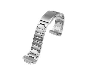 Correa de reloj de Metal de acero inoxidable sólido apta for Casio Edifice Series GST-B400 EFB-680 CL-7A ECB-10D pulsera de reloj correa de 14mm