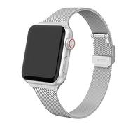 Correa de reloj de Metal Milán para bandas 45mm 41mm 38mm 40mm 42mm 44mm pulsera para iWatch serie 7/6/5/4/3/2/1
