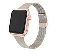 Correa de reloj de Metal Milán para bandas 45mm 41mm 38mm 40mm 42mm 44mm pulsera para iWatch serie 7/6/5/4/3/2/1