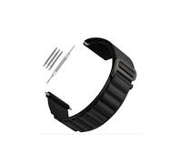 Correa de reloj de nailon compatible con Garmin de 22 mm - Forerunner 245/255/265M Black