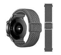 Correa de reloj de nailon compatible con Huawei, Xiaomi, Garmin, Samsung de 20 mm, longitud ajustable, se siente liviana y cómoda, hermosa correa de nailon trenzado