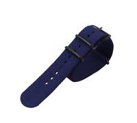 Correa de reloj de nailon Correa de acero inoxidable for Redmi Watch 5/4. Brazalete metálico compatible con Xiaomi Mi Band 9 Pro/Miband 8 Pro. repuesto(Dark blue,22mm)